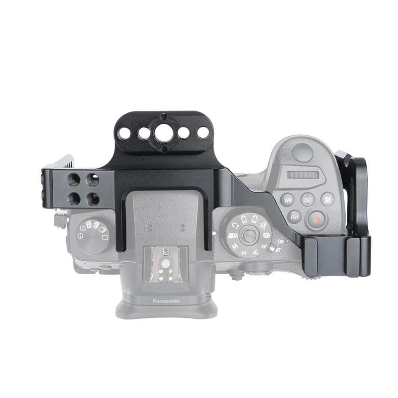 NICEYRIG قفص NICEYRIG لكاميرا باناسونيك لوميكس GH5/GH5 II/GH5S، مدمج مع قفل كابل الكاميرا وحامل حذاء بارد - 191 - Image 4